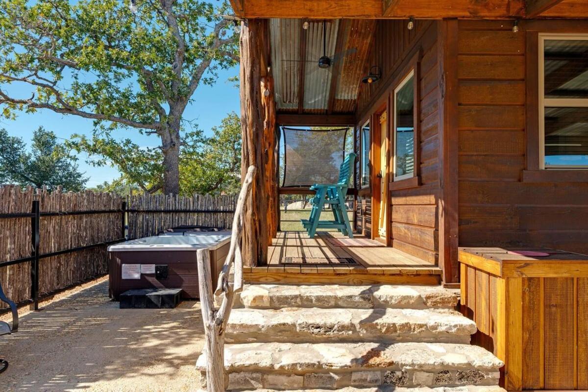 Rockin' R - Morning Star Cabin Fredericksburg Extérieur photo