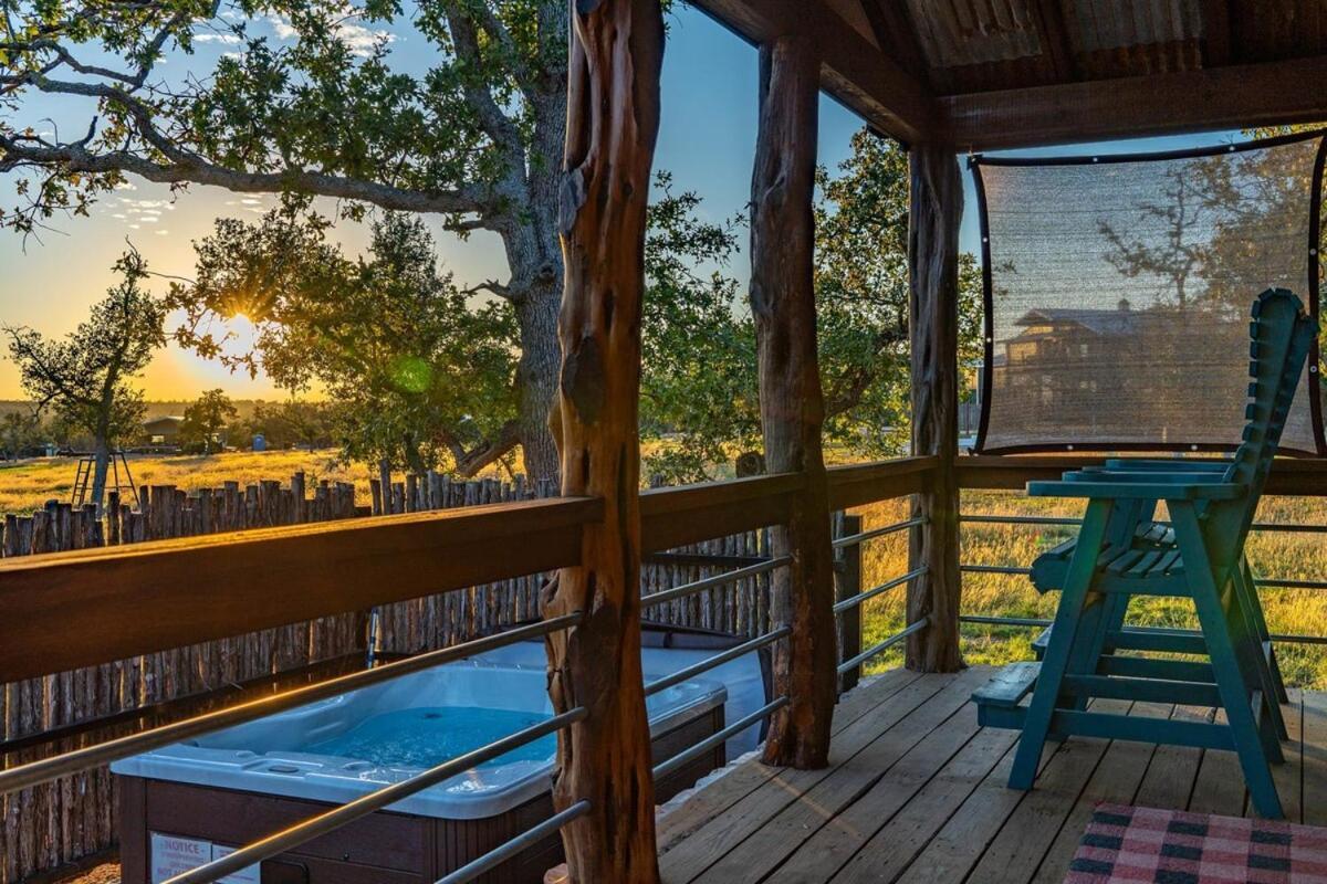 Rockin' R - Morning Star Cabin Fredericksburg Extérieur photo