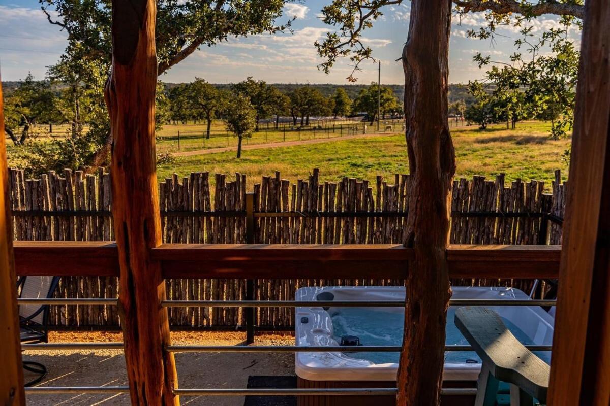 Rockin' R - Morning Star Cabin Fredericksburg Extérieur photo