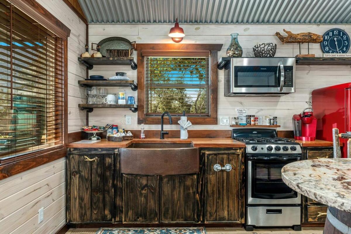 Rockin' R - Morning Star Cabin Fredericksburg Extérieur photo