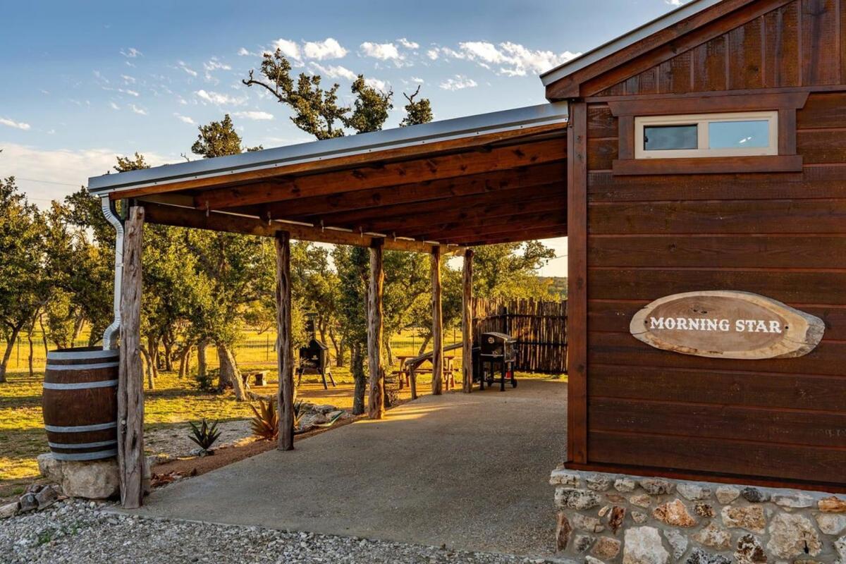 Rockin' R - Morning Star Cabin Fredericksburg Extérieur photo